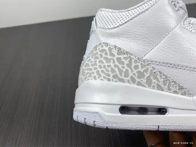 3 PS 'Triple Retro White' Jordan Air 429487-111 0508